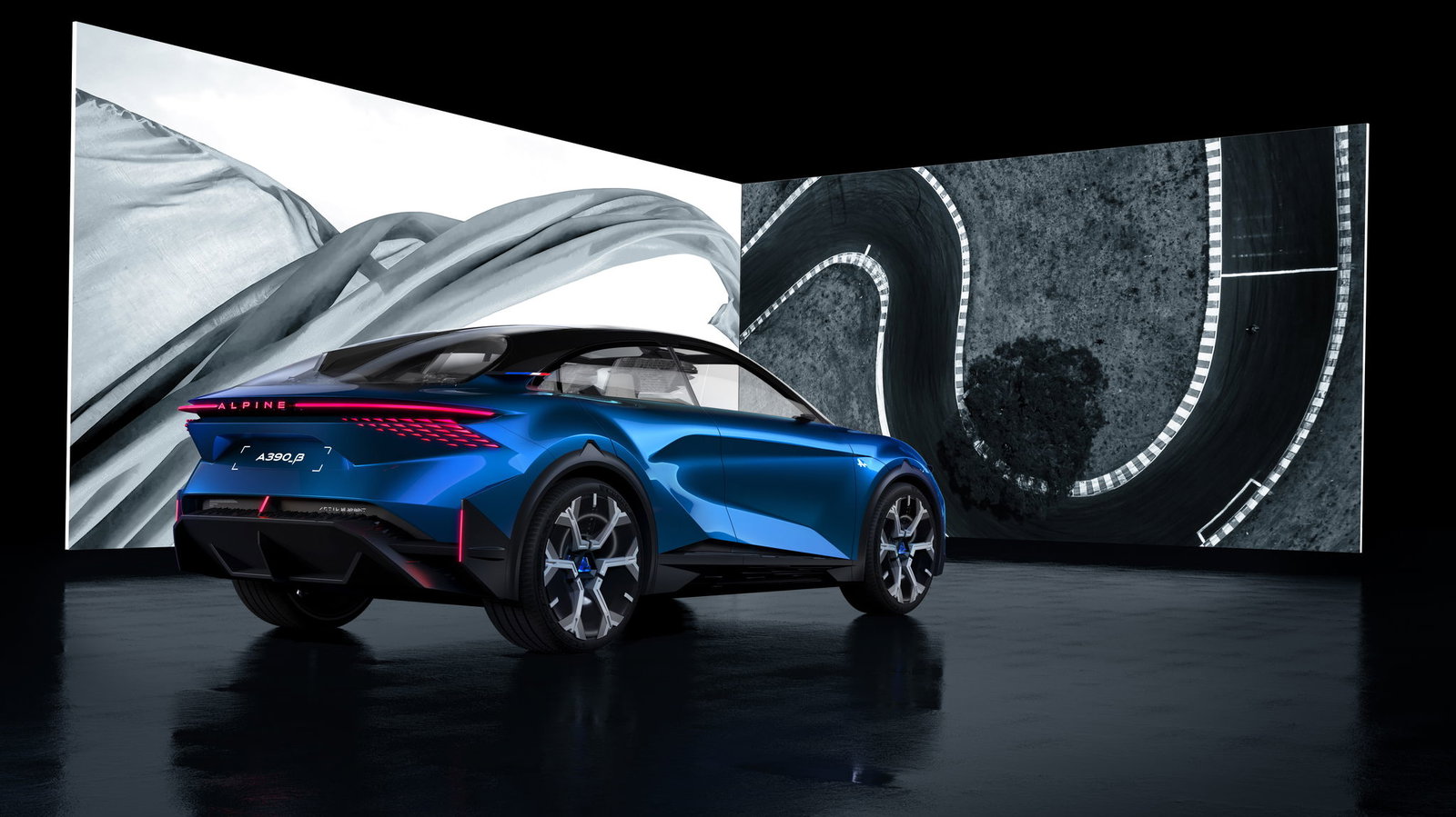 Alpine A390 Beta - rear